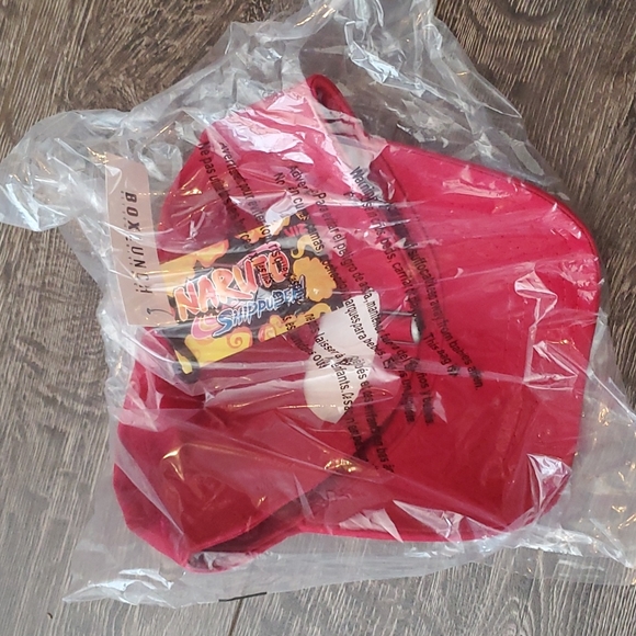 Naruto Shippuden Chenille Akatsuki Cloud Cap HAT - BoxLunch Exclusive - NEW - Picture 4 of 5